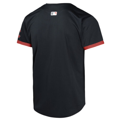 Cincinnati Reds City Connect Limited YOUTH Jersey - Black - Image 3