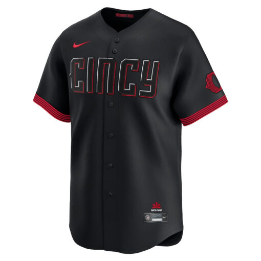 Cincinnati Reds City Connect Men Jersey - Black - Image 2