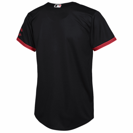 Cincinnati Reds Youth 2023 City Connect Jersey - Black - Image 2