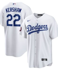 Clayton Kershaw 22 Los Angeles Dodgers 2025 MLB World Tour: Tokyo Series Home Player Men Jersey - White