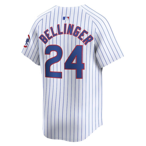 Cody Bellinger 24 Chicago Cubs Home Limited Player Men Jersey - White - Image 3