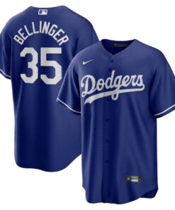 Cody Bellinger 35 Los Angeles Dodgers Alternate Men Jersey - Navy