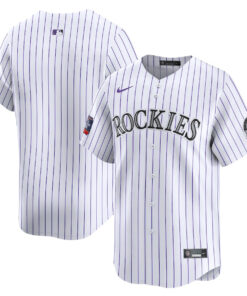Colorado Rockies 2024 MLB World Tour Mexico City Series Home Limited Men Jersey - White