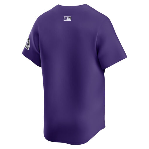 Colorado Rockies Alternate Limited Men Jersey - Purple - Image 3