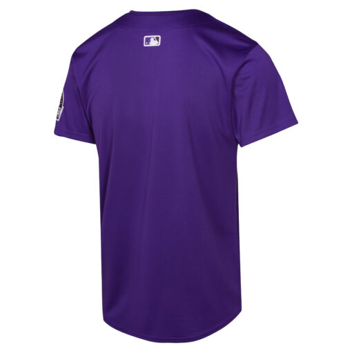 Colorado Rockies Alternate Limited YOUTH Jersey - Purple - Image 3
