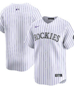 Colorado Rockies Home Limited Player Men Jersey - White