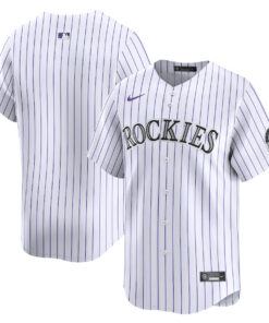 Colorado Rockies Home Limited YOUTH Jersey - White