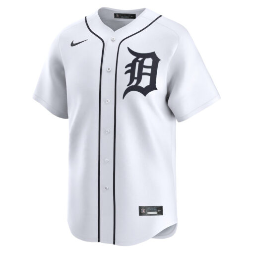 Colt Keith 33 Detroit Tigers Home Limited Men Jersey - White - Image 2