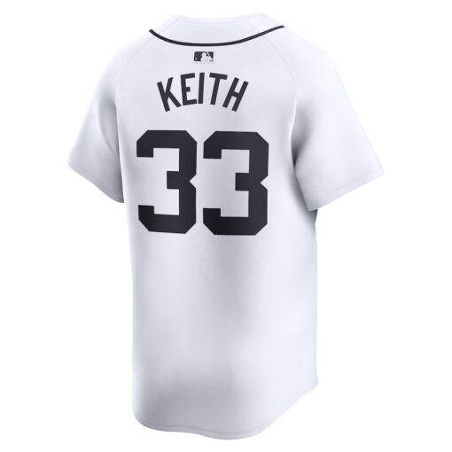 Colt Keith 33 Detroit Tigers Home Limited Men Jersey - White - Image 3