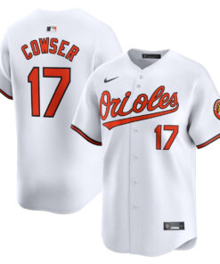 Colton Cowser 17 Baltimore Orioles Home Limited Men Jersey - White