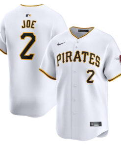 Connor Joe 2 Pittsburgh Pirates Home Limited Men Jersey - White