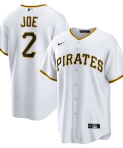 Connor Joe 2 Pittsburgh Pirates Home Men Jersey - White