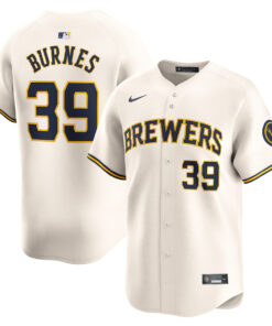 Corbin Burnes 39 Milwaukee Brewers Home Limited Player Men Jersey - Cream