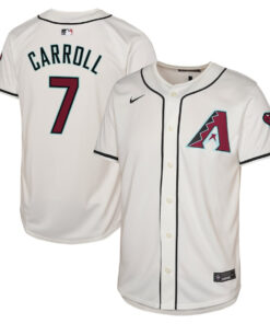 Corbin Carroll 7 Arizona Diamondbacks Home Limited Player YOUTH Jersey - White