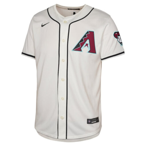 Corbin Carroll 7 Arizona Diamondbacks Home Limited Player YOUTH Jersey - White - Image 2