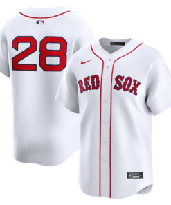 Corey Kluber 28 Boston Red Sox Home Limited Player Men Jersey - White