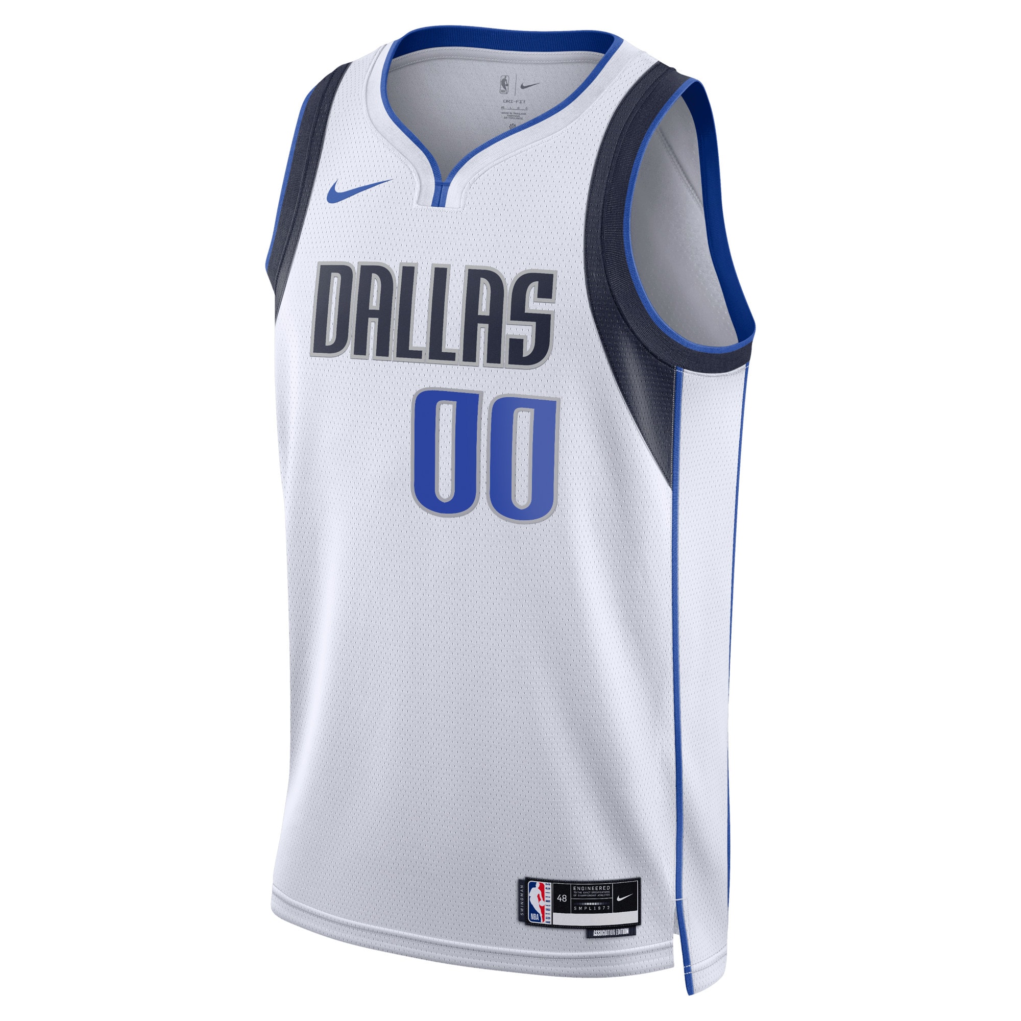 Dallas Mavericks Association Swingman Jersey - Custom - Unisex - JS182