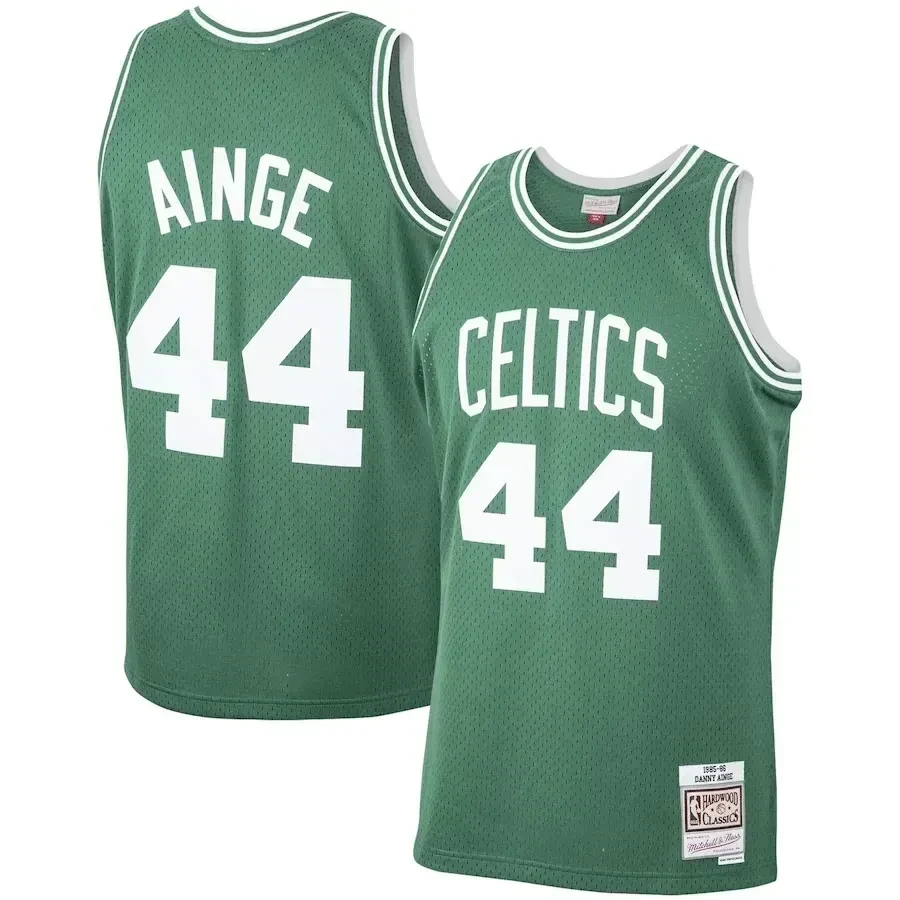 Danny Ainge Boston Celtics Mitchell & Ness 1985-86 Hardwood Classics Swingman Player Jersey - Kelly Green - JS947