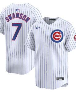 Dansby Swanson 7 Chicago Cubs Home Limited YOUTH Jersey - White