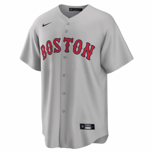 David Ortiz 34 Boston Red Sox Road Men Jersey - Gray - Image 3