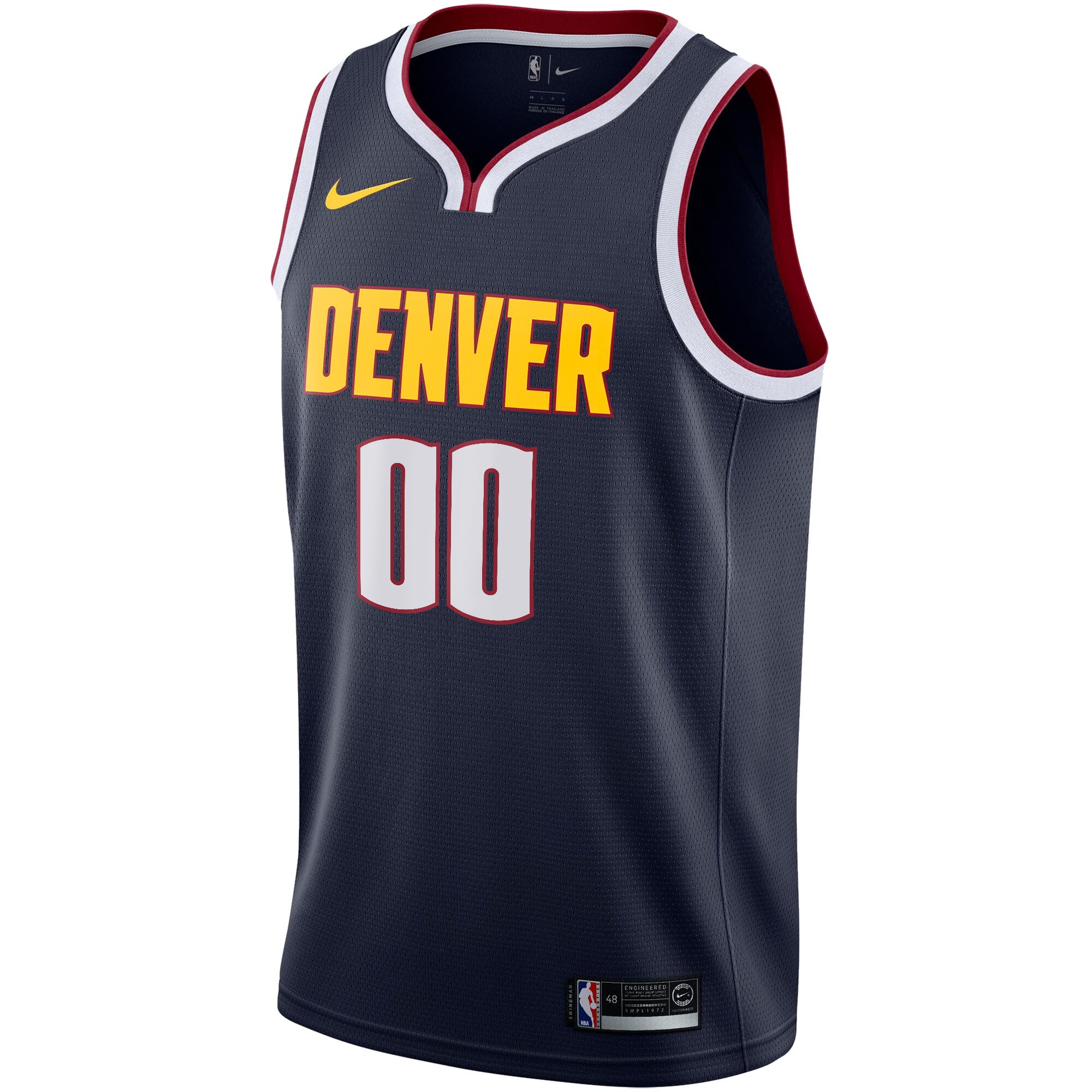 Denver Nuggets Icon Swingman Jersey - Custom - Youth - JS863