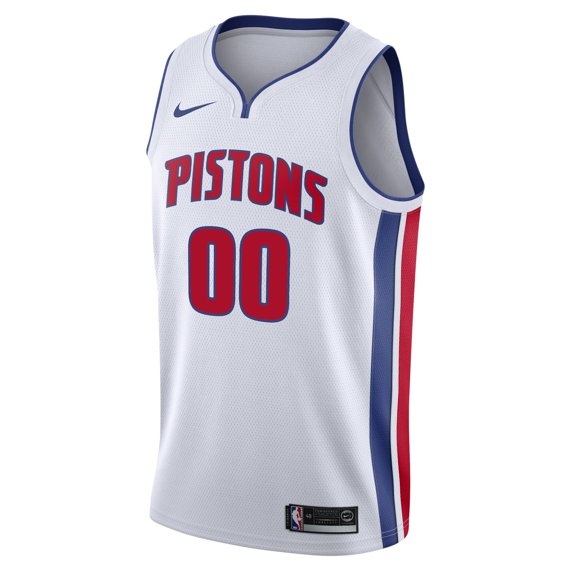 Detroit Pistons Association Swingman Jersey - Custom - Youth - JS853