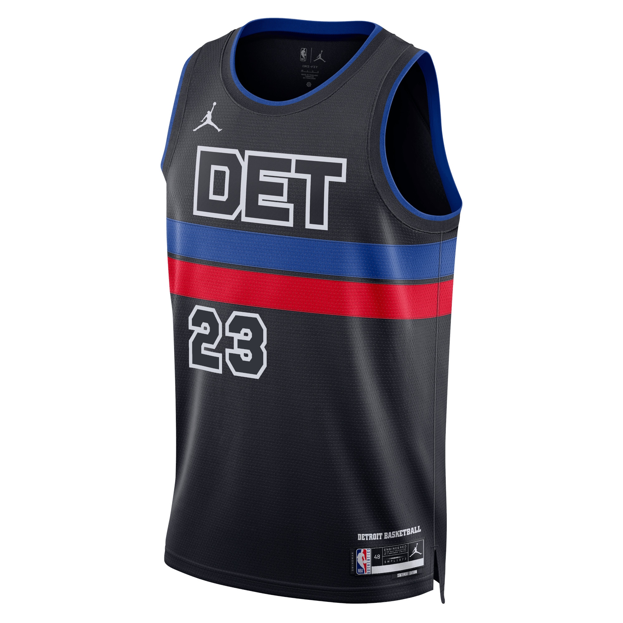 Detroit Pistons Jordan Statement Edition Swingman Jersey - Blue - Jaden Ivey - Unisex - JS227