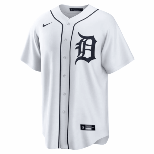 Detroit Tigers Home Men Jersey - White - Image 3
