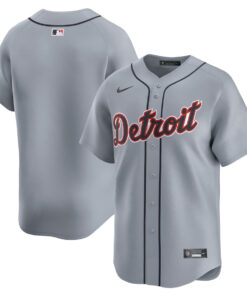 Detroit Tigers Road Limited Men Jersey - Gray