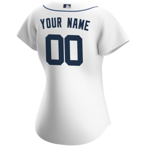 Detroit Tigers Women's Home Custom Jersey - White - Image 3