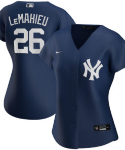 DJ LeMahieu 26 New York Yankees Women Alternate Jersey - Navy