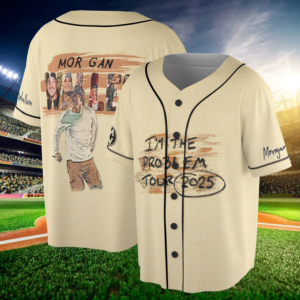 Morgan Western Jersey, Morgan I am The Problem Tour 2025 Jersey, Cowboy Western Music Concert Jersey, Morgan Wallen I’m The Problem Tour 2025 Jersey