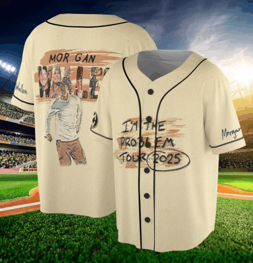 Morgan Western Jersey, Morgan I am The Problem Tour 2025 Jersey, Cowboy Western Music Concert Jersey, Morgan Wallen I’m The Problem Tour 2025 Jersey