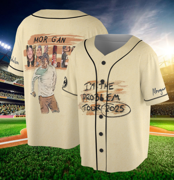 Morgan Western Jersey, Morgan I am The Problem Tour 2025 Jersey, Cowboy Western Music Concert Jersey, Morgan Wallen I’m The Problem Tour 2025 Jersey