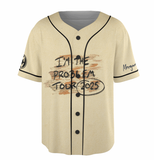 Morgan Western Jersey, Morgan I am The Problem Tour 2025 Jersey, Cowboy Western Music Concert Jersey, Morgan Wallen I’m The Problem Tour 2025 Jersey - Image 4