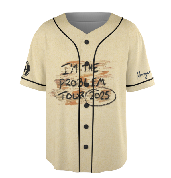 Morgan Western Jersey, Morgan I am The Problem Tour 2025 Jersey, Cowboy Western Music Concert Jersey, Morgan Wallen I’m The Problem Tour 2025 Jersey - Image 4