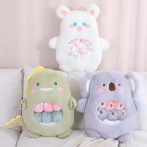 Panda Koala Rabbit Dino Plush - Cute Toy for Kids