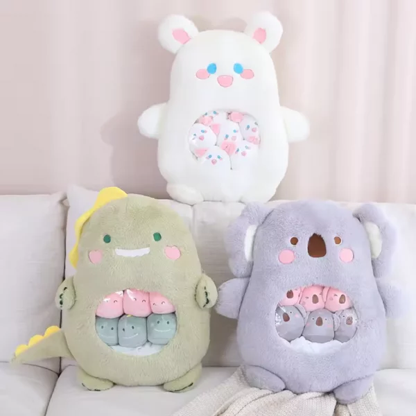 Panda Koala Rabbit Dino Plush - Cute Toy for Kids