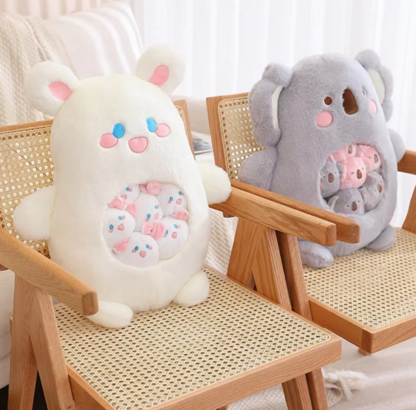 Panda Koala Rabbit Dino Plush - Cute Toy for Kids - Image 2