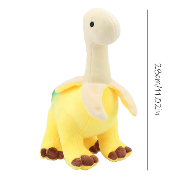 Dinosaur Plush - Soft Banana-Themed Toy Gift for Kids - Image 3