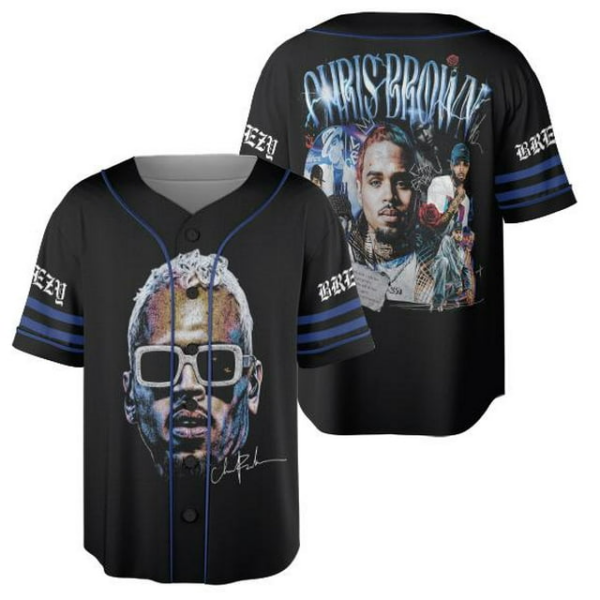 Chris Brown 2025 Breezy Bowl XX Tour Jersey, Official Concert Merch - Image 2