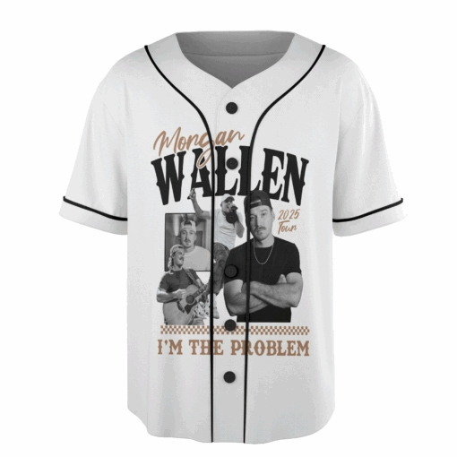 Morgan I'm The Problem Tour 2025 Jersey, Wallen Concert 2025, Mor-gan Wallen Fan Jersey, Mor-gan Wallen Merch, Country Music - Image 2