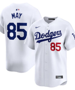 Dustin May 85 Los Angeles Dodgers Home Limited Player Men Jersey - White