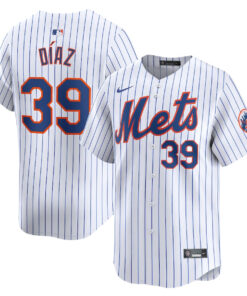 Edwin Diaz 39 New York Mets Home Limited Player Men Jersey - White