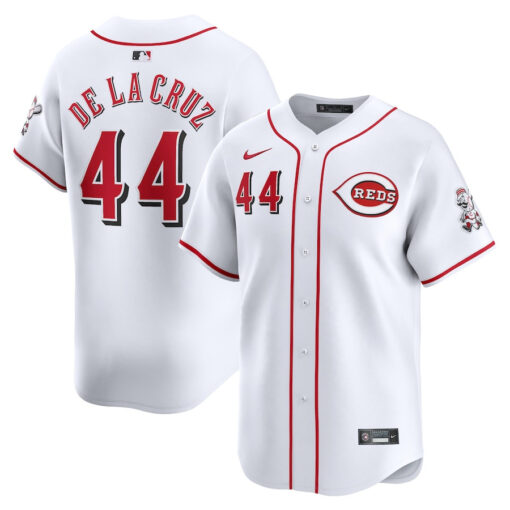 Elly De La Cruz 44 Cincinnati Reds Home Limited YOUTH Jersey - White