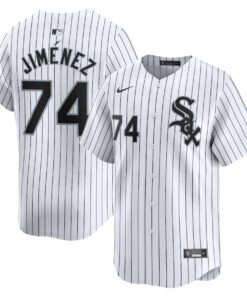Eloy Jimenez 74 Chicago White Sox Home Limited Player Men Jersey - White