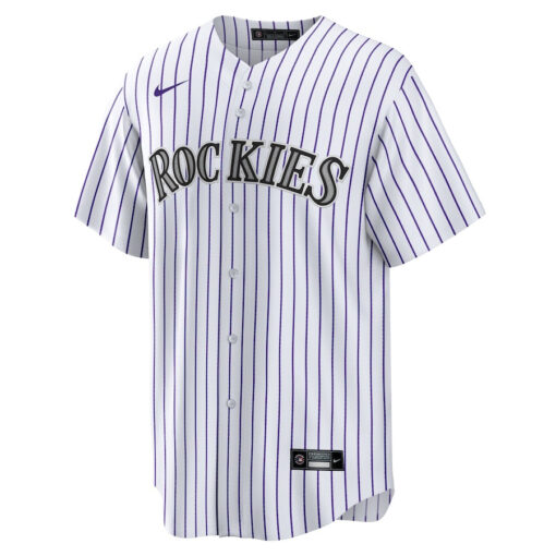 Ezequiel Tovar 14 Colorado Rockies Home Men Jersey - White - Image 2