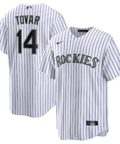Ezequiel Tovar 14 Colorado Rockies Home Men Jersey - White