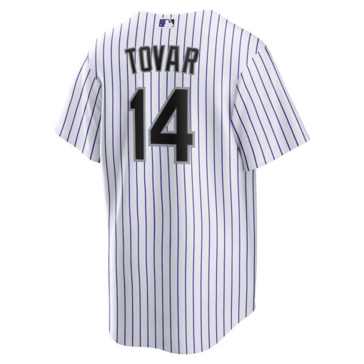 Ezequiel Tovar 14 Colorado Rockies Home Men Jersey - White - Image 3