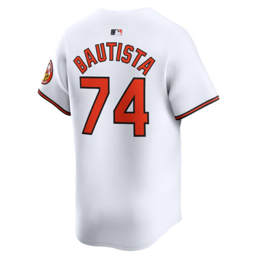 Felix Bautista 74 Baltimore Orioles Home Limited Men Jersey - White - Image 3